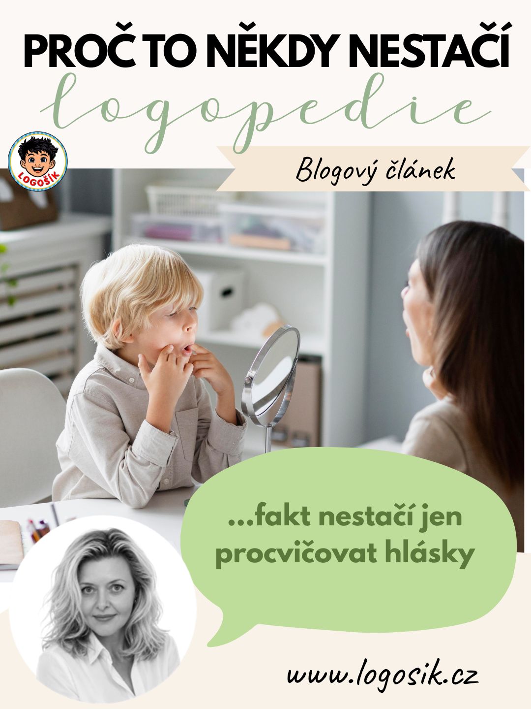 Proč někdy nestačí jen procvičovat hlásky