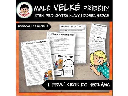 MALÉ VELKÉ PŘÍBĚHY 1 - čtení pro chytré hlavy i dobrá srdce