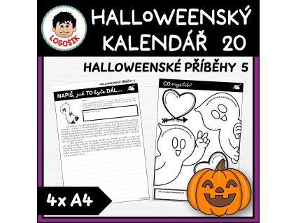 HALLOWEENSKÝ KALENDÁŘ 20 - Napiš, jak to bylo dál ... 5