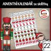 ADVENTNÍ KALENDÁŘ SE SKŘÍTKY