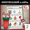 ADVENTNÍ KALENDÁŘ SE SKŘÍTKY