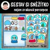 sestav si sněžítko