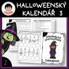 HALLOWEENSKÝ KALENDÁŘ 3 - čarodějnice