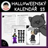 HALLOWEENSKÝ KALENDÁŘ 23 - kocour