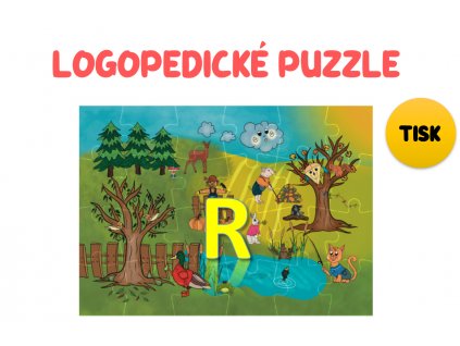 Logopedické puzzle R