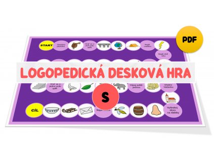 Logopedická desková hra S