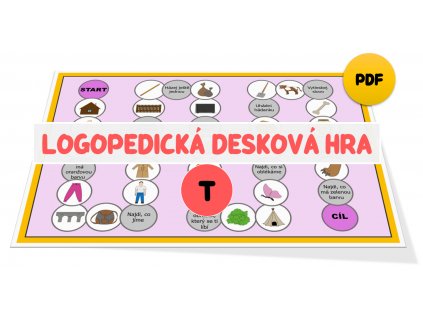 Logopedická desková hra T