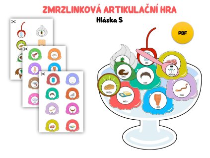 zmrzlinková artikulační hra s logotoc.cz
