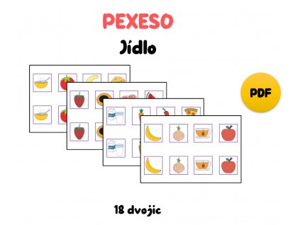 Pexeso jídlo