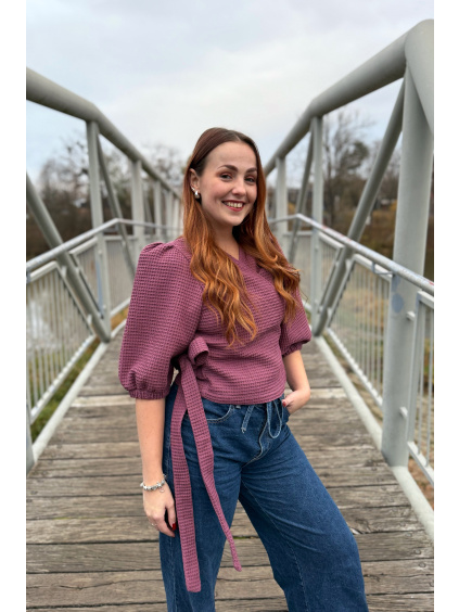 Zavinovací top Vera