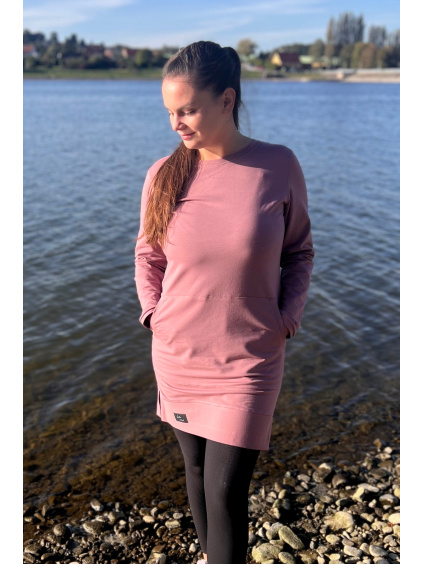 Mikinové šaty Tanya