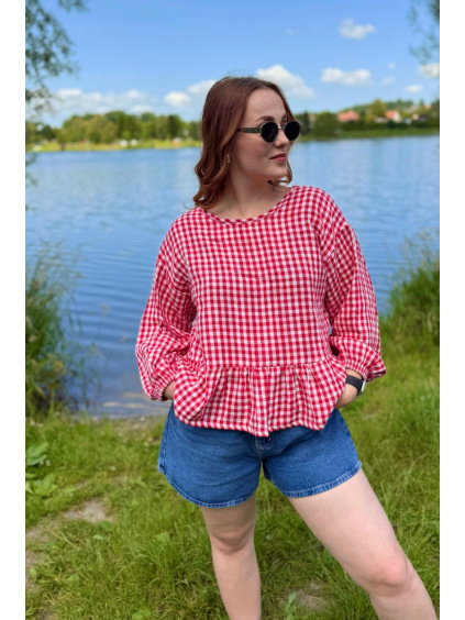 Letní top Iris z mušelínu