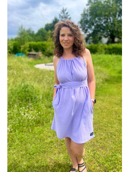 Mušelínové šaty Anna