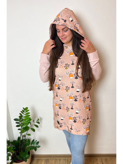 Mikinové šaty Lili