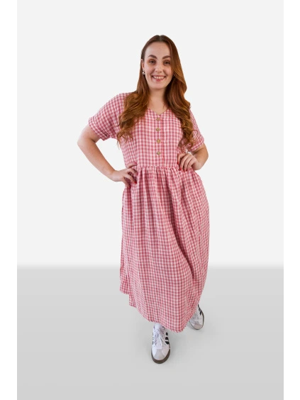 Mušelínové šaty Adele - dlouhé