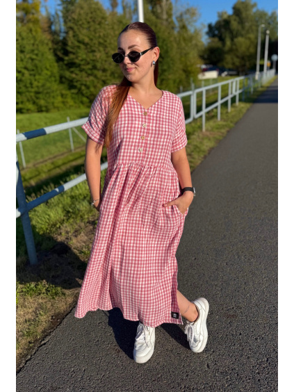 Mušelínové šaty Adele - dlouhé