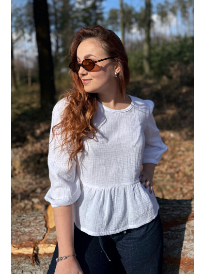 Mušelínový top Iris