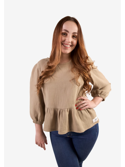 Mušelínový top Iris