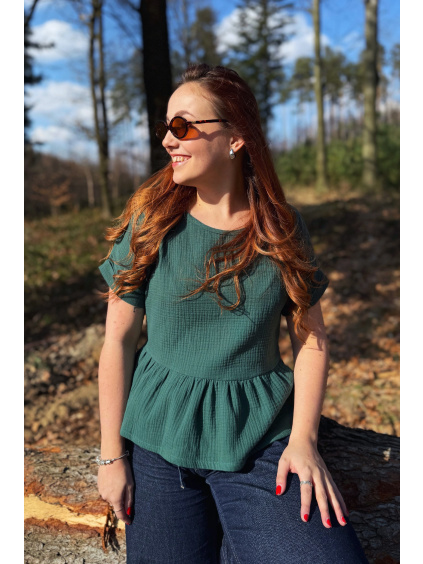 Mušelínový top Iris