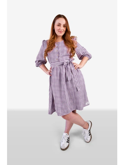 Mušelínové šaty Adele - krátké