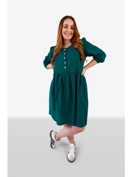 Mušelínové šaty Adele - krátké