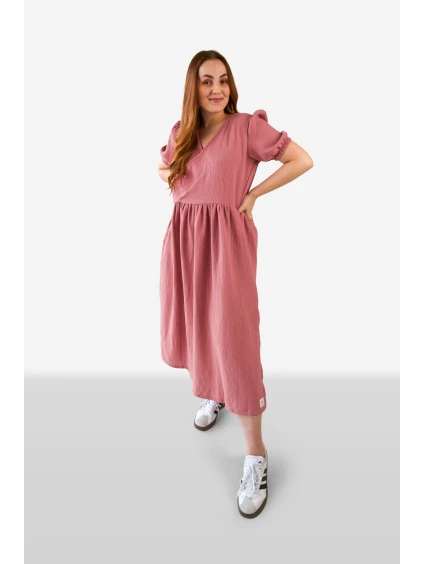 Mušelínové šaty Lilien