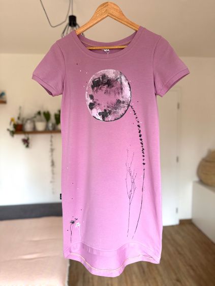 Triko s linorytovým tiskem