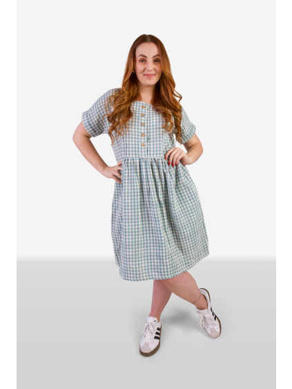 Mušelínové šaty Adele - krátké