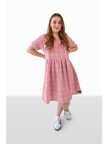 Mušelínové šaty Adele - krátké