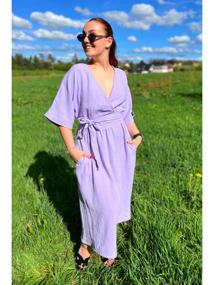 Mušelínové šaty Elize