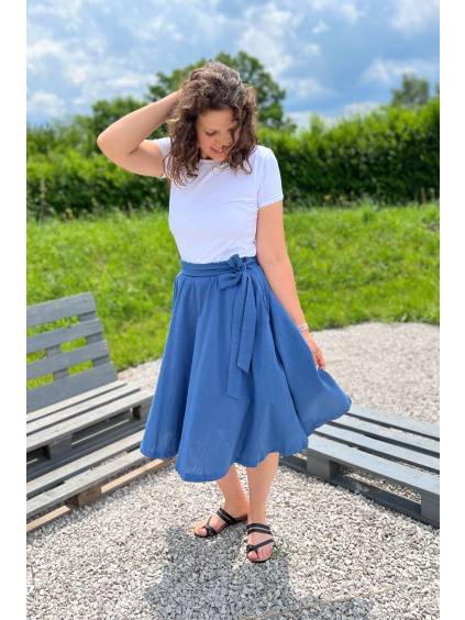 Sukně Athena se lnem