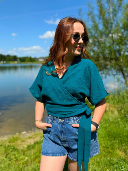 Zavinovací top Enny