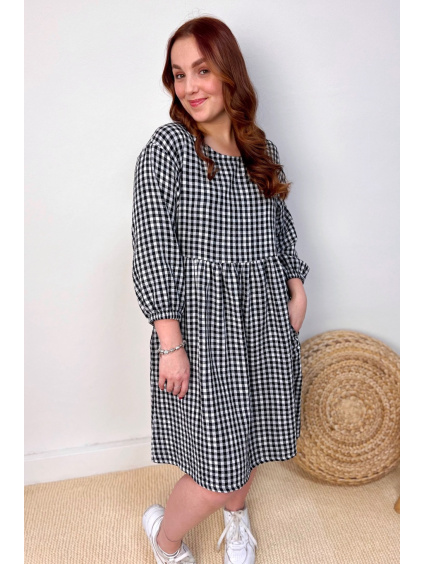 Mušelínové šaty Adele - krátké