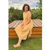 Mušelínové šaty Adele - dlouhé