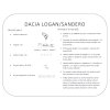 dacia logan, sandero