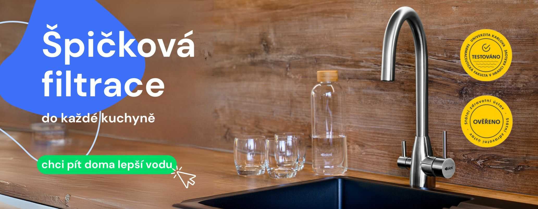 domácí filtrace vody