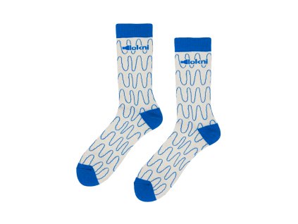 Ponožky LOKNI - bílé