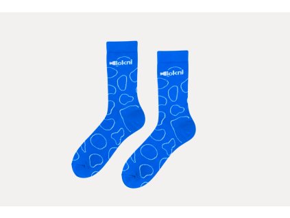 Ponožky LOKNI - modré