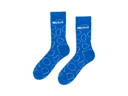 Ponožky LOKNI - modré