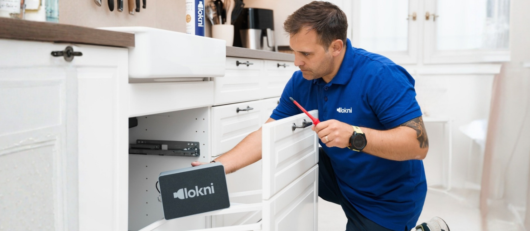 Technik LOKNI při instalaci filtrace