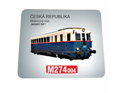 Modrý šíp, podložka pod myš