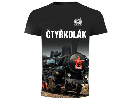 ČTYŘKOLÁK tričko sublimačně potištěné
