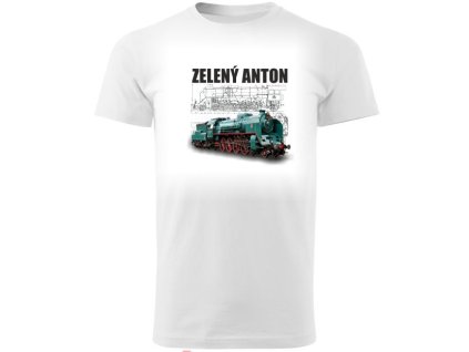 Zelený Anton, bavlněné tričko
