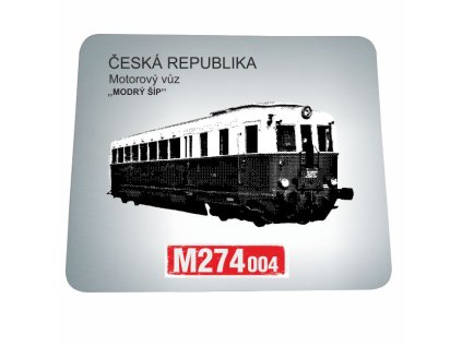 Modrý Šíp, podložka pod myš