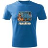 vtipná trička PRASÁTKO azurové
