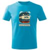 vtipná trička ZAMRAČENÁ tyrkysové