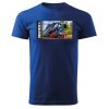 Mužské tričko v barvě královská modř