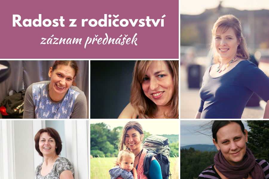 Záznam všech přednášek festivalu Radost z rodičovství 2020