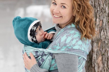 Flow Damona - šátek na nošení dětí