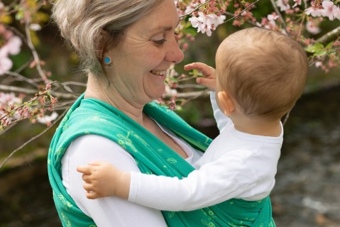 Forest Berry - šátek na nošení dětí